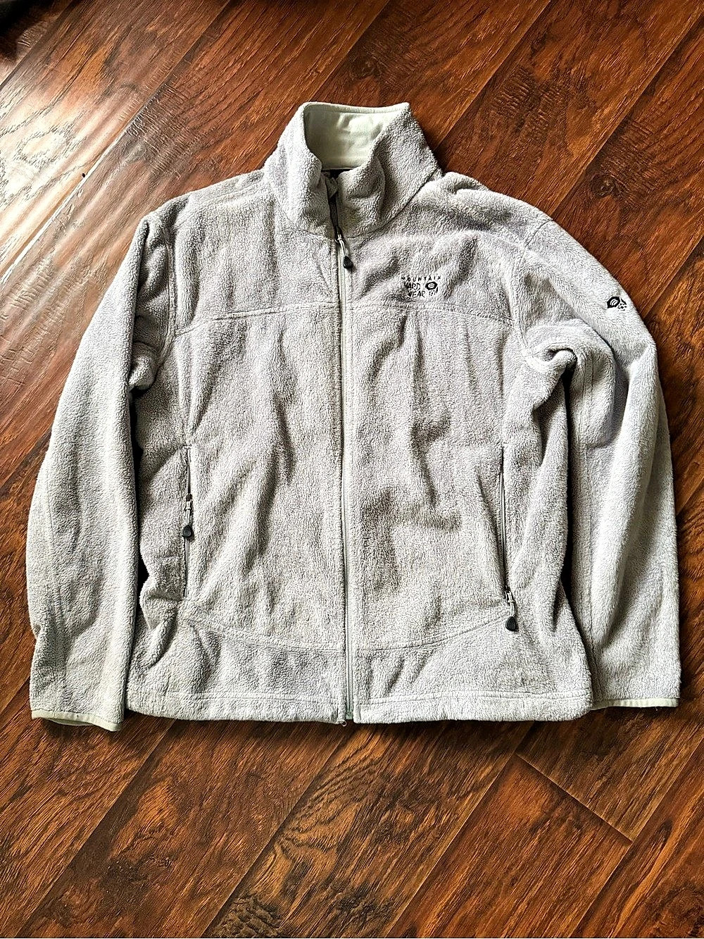 Mountain Hardwear Monkey Woman Fleece Jacket Gray Large